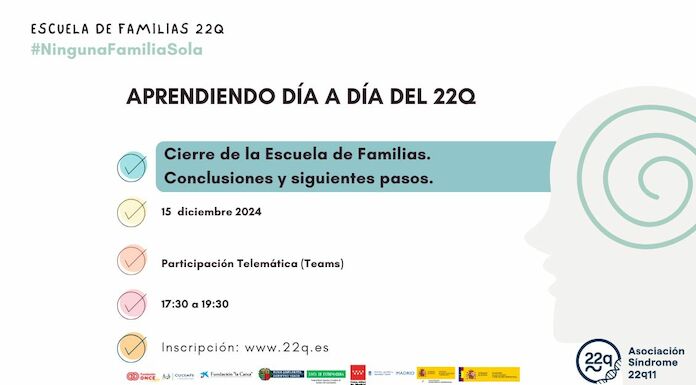  Escuela de Familias 22q Ninguna Familia Sola Diciembre