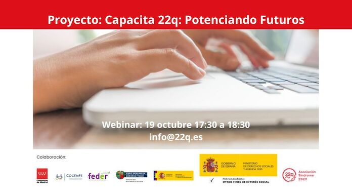 Webinar  Capacita 22q Potenciando Futuros 