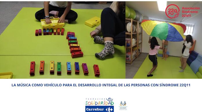 Continuidad del proyecto La msica como vehculo para el desarrollo integral de las personas con Sndrome 22q11