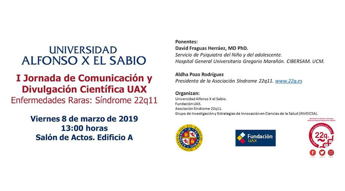 I Jornada de Comunicacin y Divulgacin Cientfica de la Universidad Alfonso X El Sabio