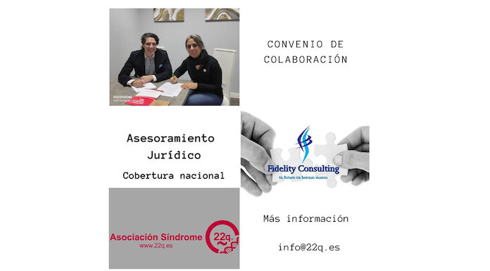 La Asociacin Sndrome 22q11 firma un convenio de colaboracin con Fidelity Consulting
