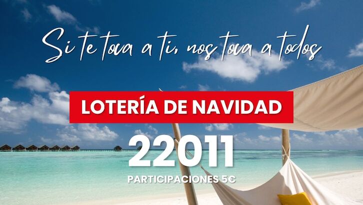 Participaciones disponibles para la Lotera de Navidad 2025