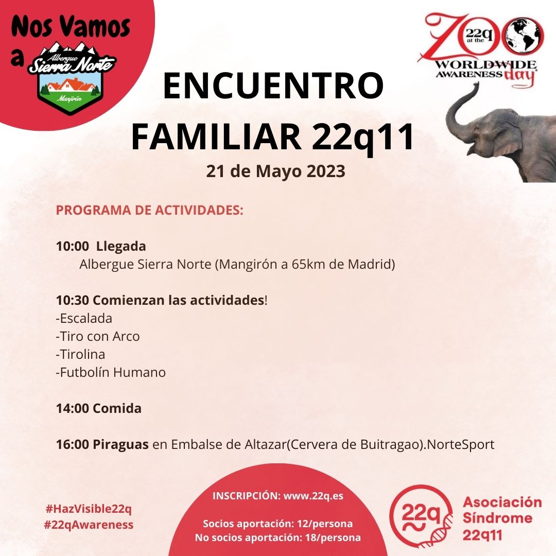 Programa 22q At the zoo 2023